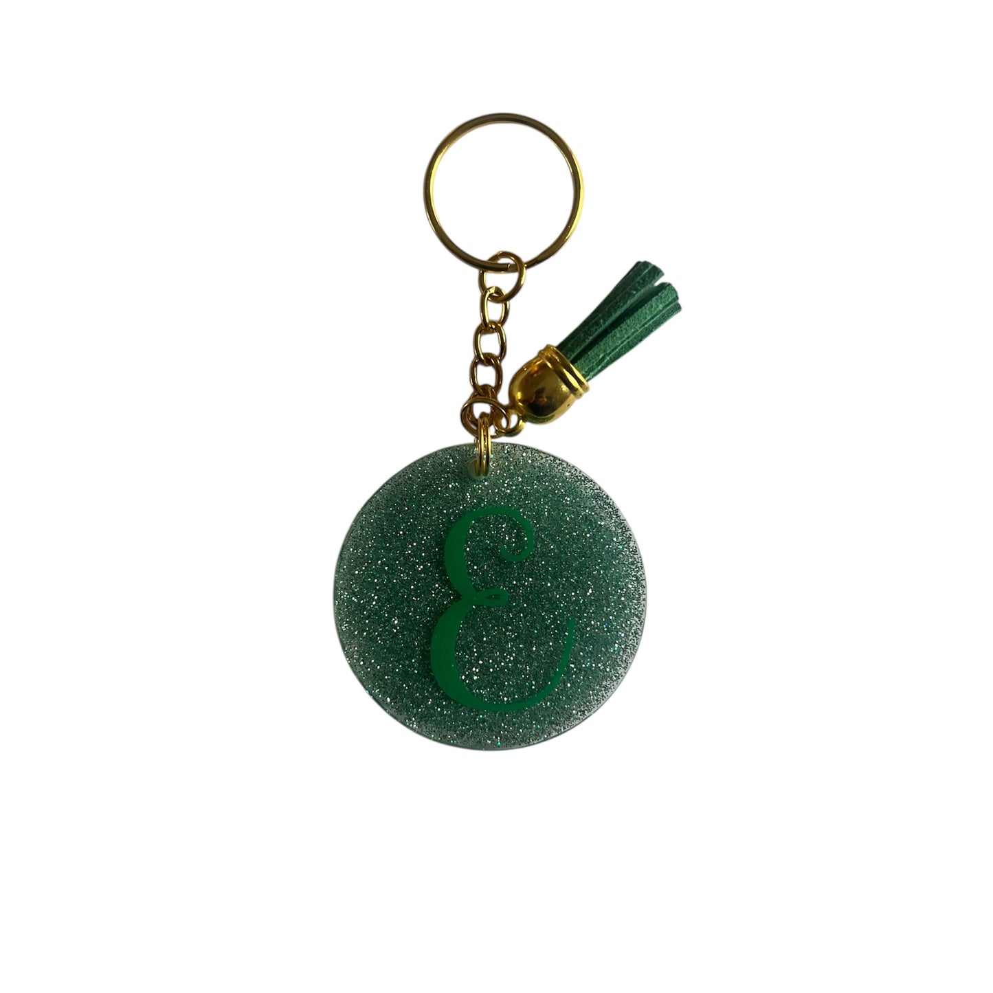 Initials ( Gold Keychain )