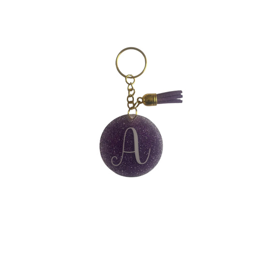 Initials ( Gold Keychain )