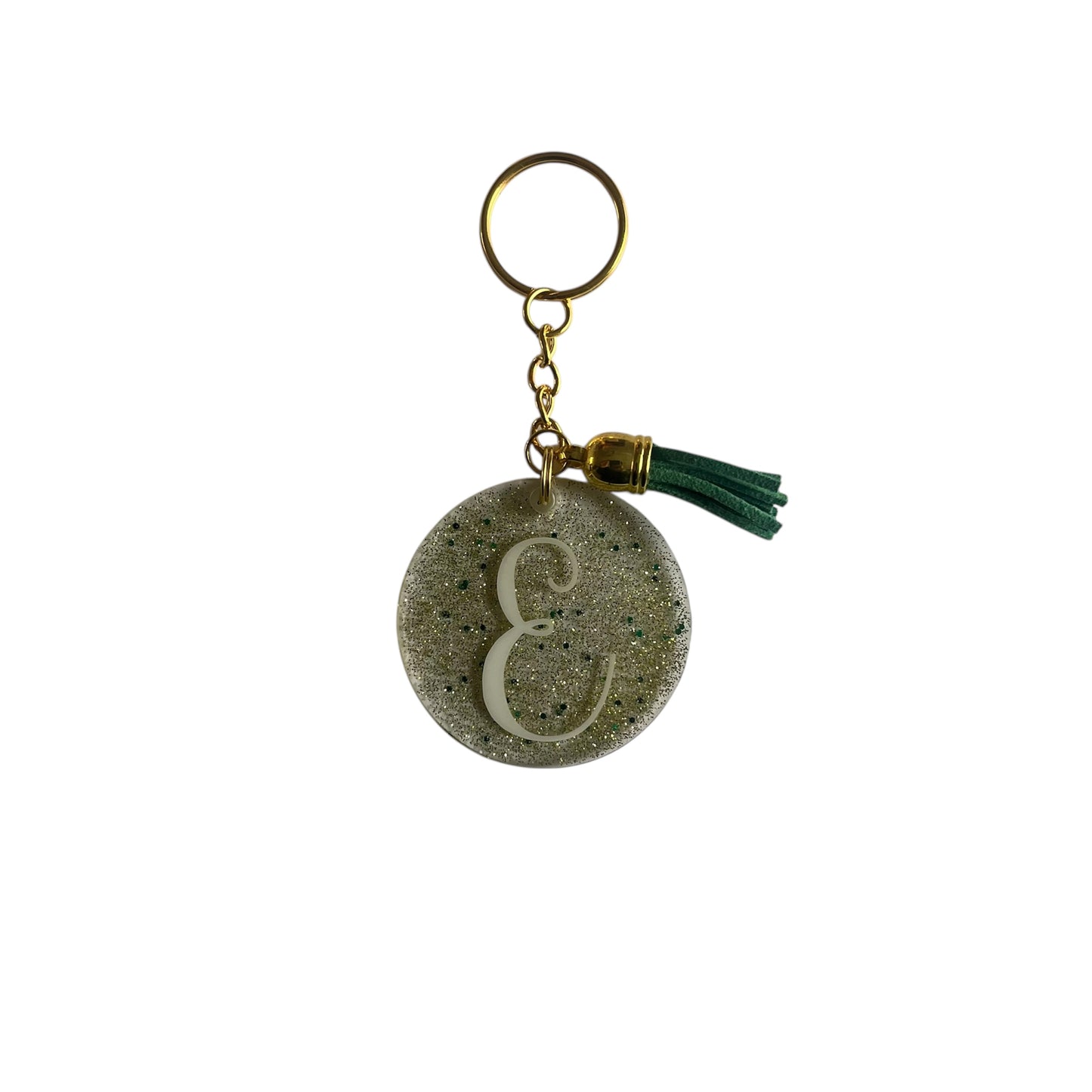 Initials ( Gold Keychain )